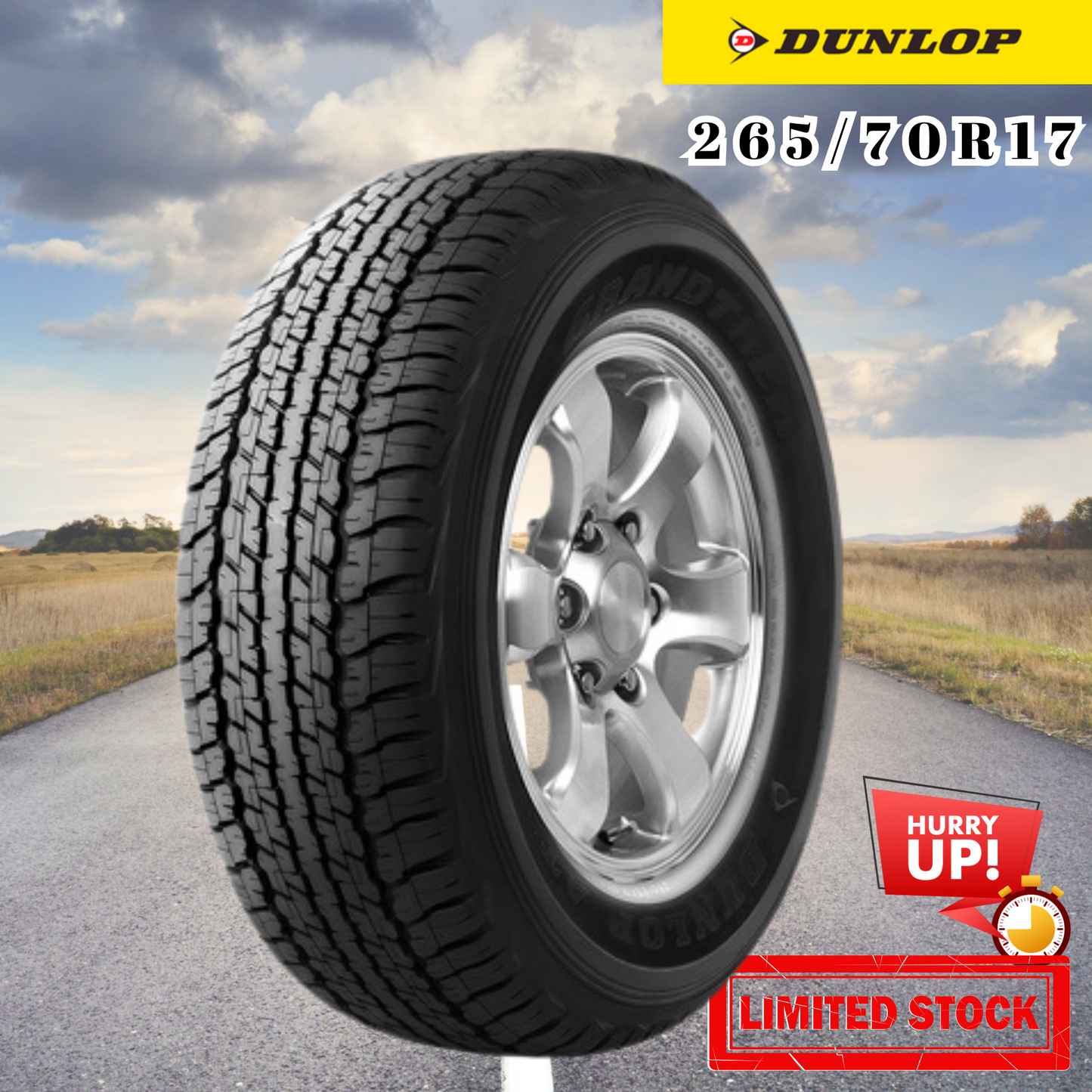 265/70R17 Dunlop GRANDTREK AT22
