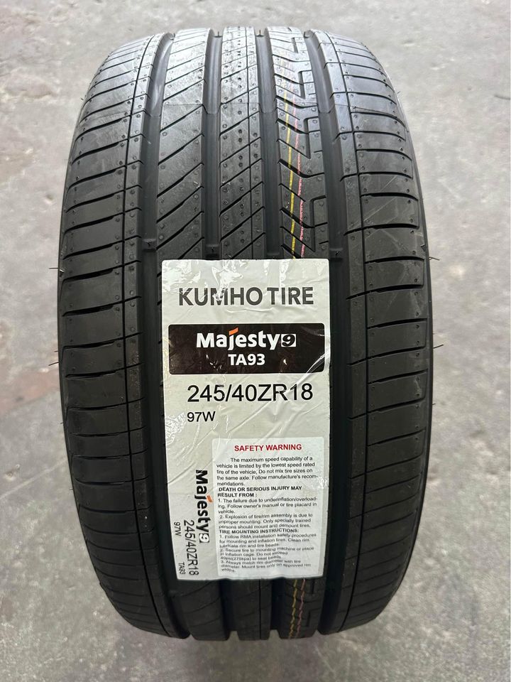 245/40R18 KUMHO TA93 MAJESTY9 TYRE