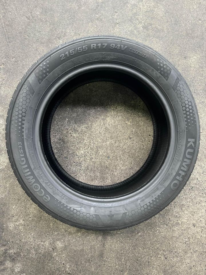 215/55R17 KUMHO ES33 ECOWING TYRE