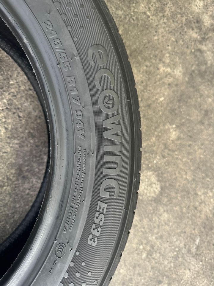 215/55R17 KUMHO ES33 ECOWING TYRE