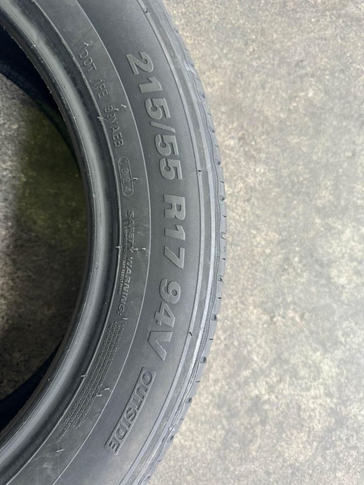 215/55R17 KUMHO ES33 ECOWING TYRE
