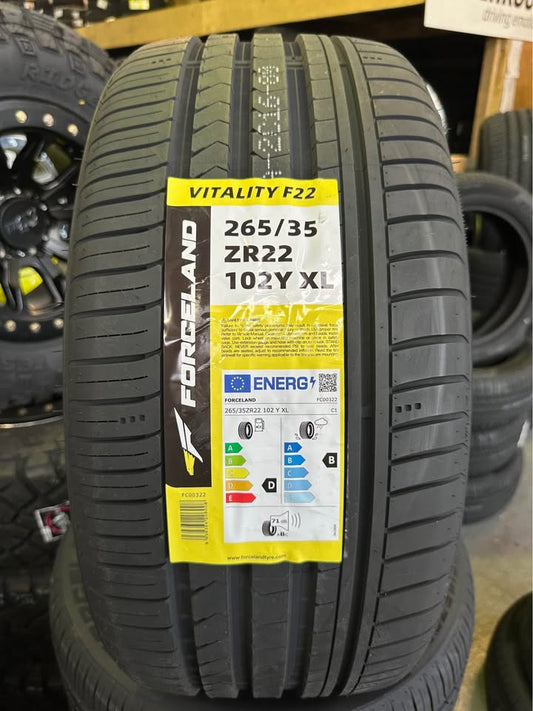 265/35R22 FORCELAND F22 VITALITY TYRE