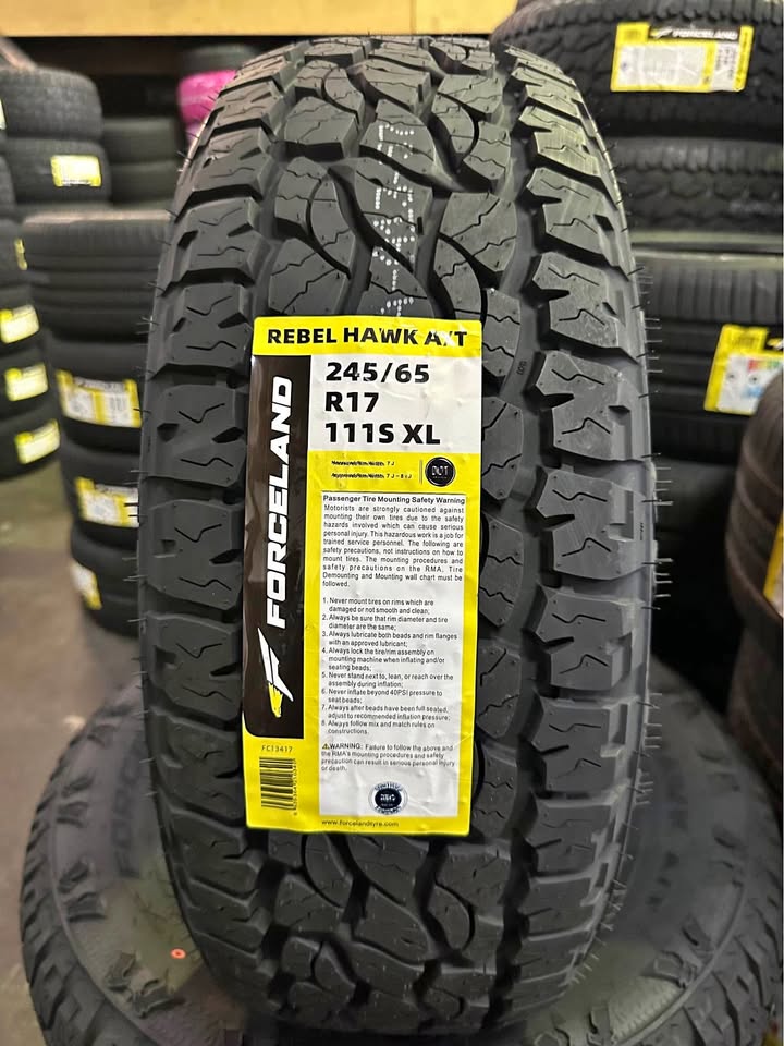 245/65R17 FORCELAND REBEL HAWK A/T TYRE
