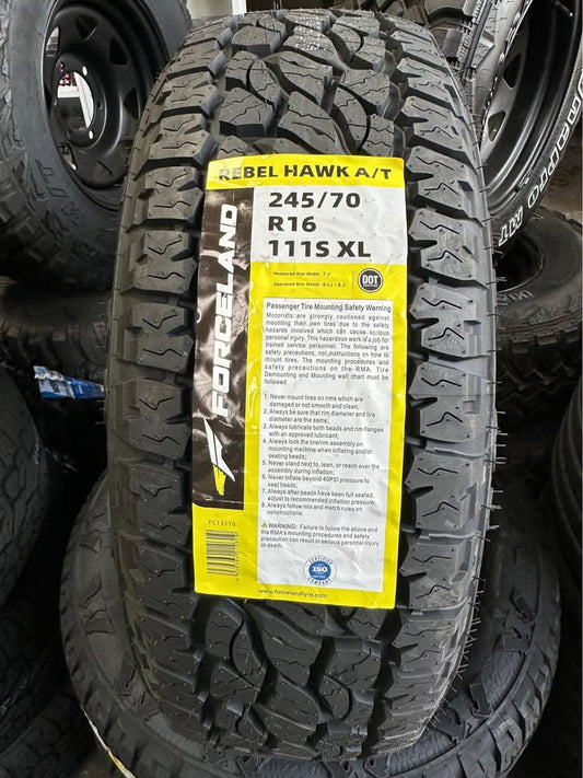 245/70R16 FORCELAND REBEL HAWK A/T TYRE