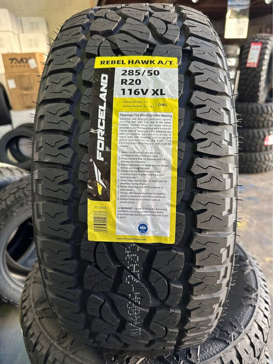 285/50R20 FORCELAND REBEL HAWK ALL TERRAIN TYRE