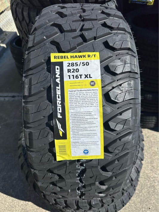 285/50R20 Forceland Rebel Hawk R/T Tyre