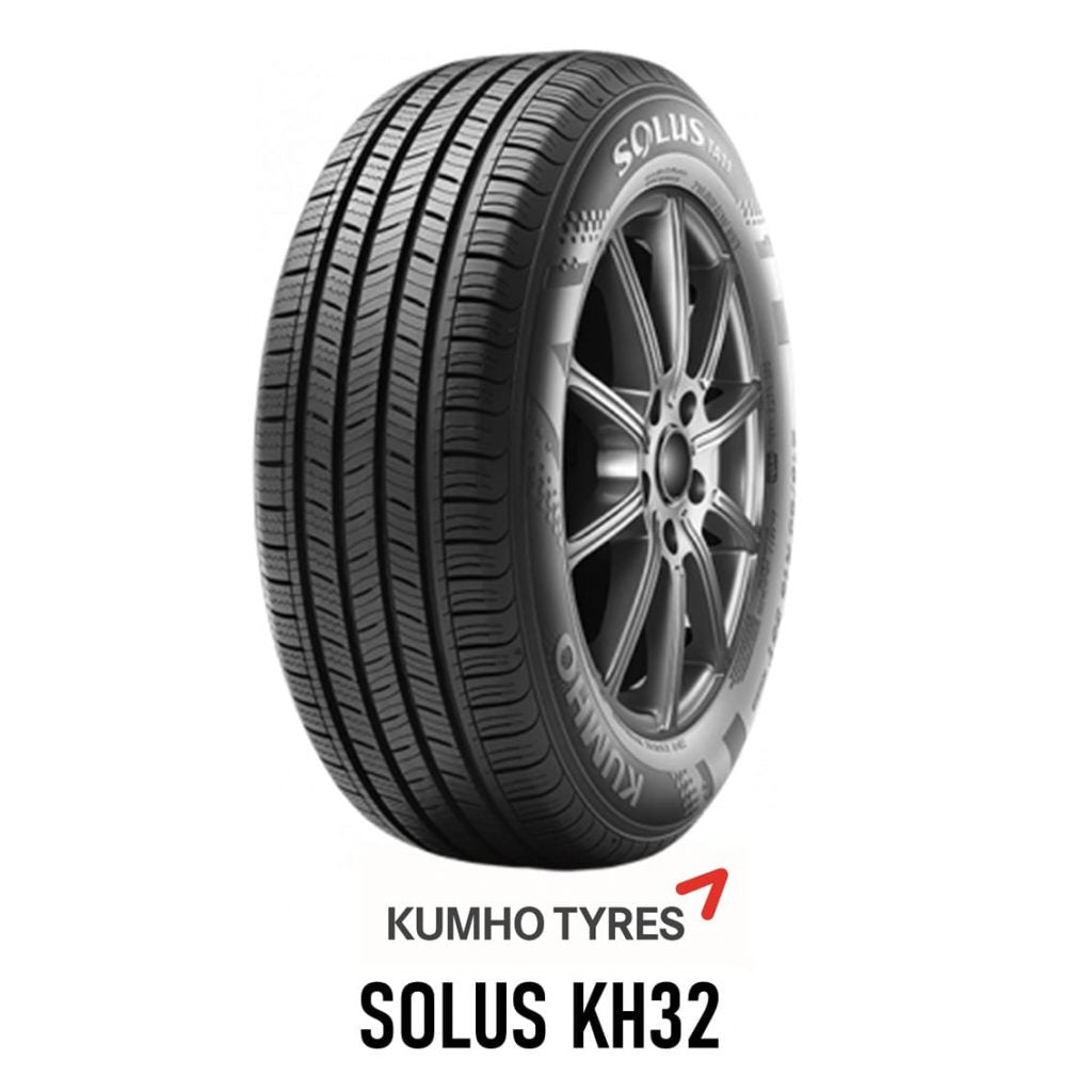215/50R17 Kumho Solus KH32 91V Tyre – Quiet, Fuel-Efficient All-Season Premium Touring Passenger Tyre