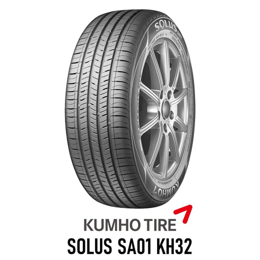 225/45R17 Kumho Solus KH32 94W Tyre – Quiet, Fuel-Efficient All-Season Premium Touring Tyre