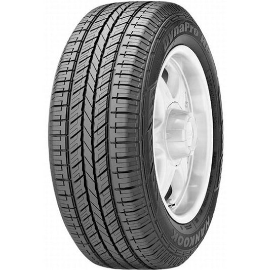Car tire with white rim on a white background