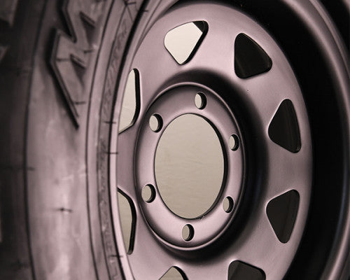 Steel Wheel 16x8.0 6x139.7 ET0 8-Spoke TMX Matte Black (R-1650)