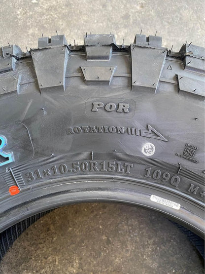 31X10.5R15 Comforser Brand New Mud Tyre