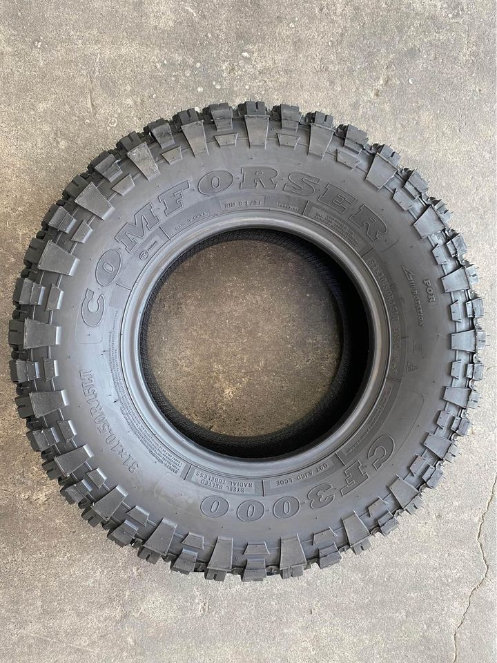 31X10.5R15 Comforser Brand New Mud Tyre