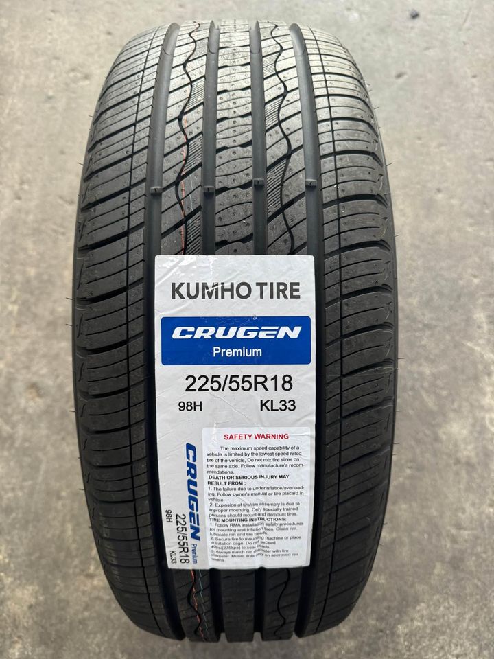 225/55R18 KUMHO KL33 CRUGEN PREMIUM TYRE