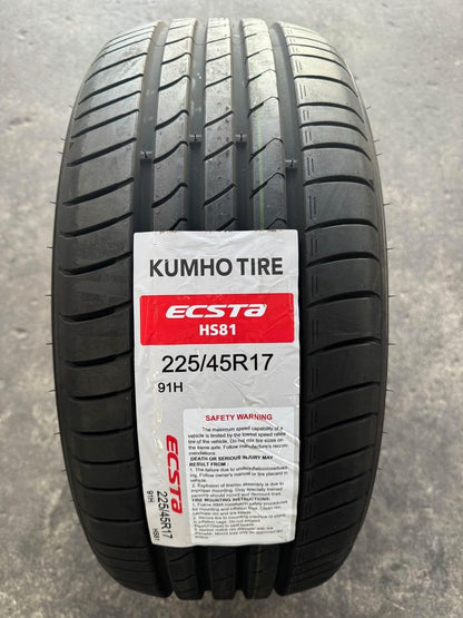 225/45R17 KUMHO ECSTA HS81 TYRE