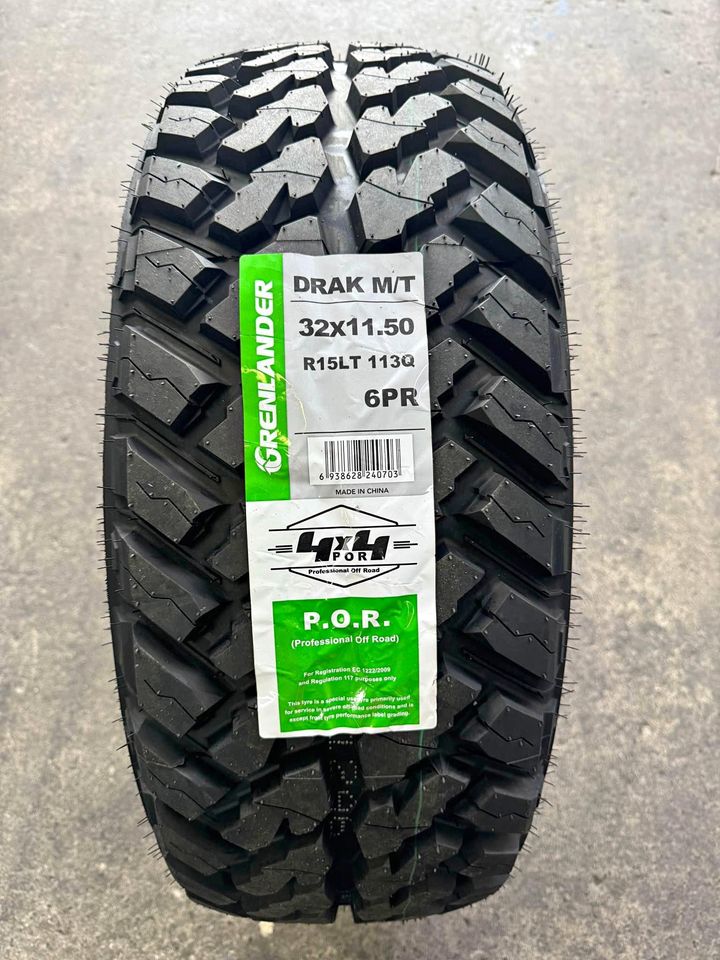 32X11.5R15 GREENLANDER DRAK M/T TYRE