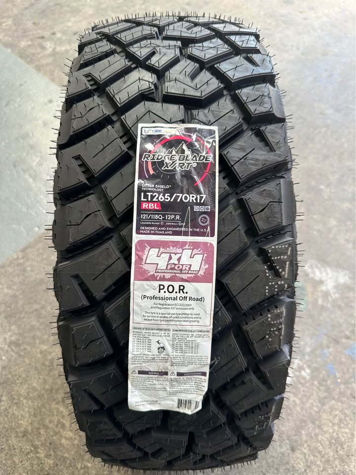 265/70R17 TESCHE RIDGE BLADE X/RT- 12PLY PREMIUM TYRE