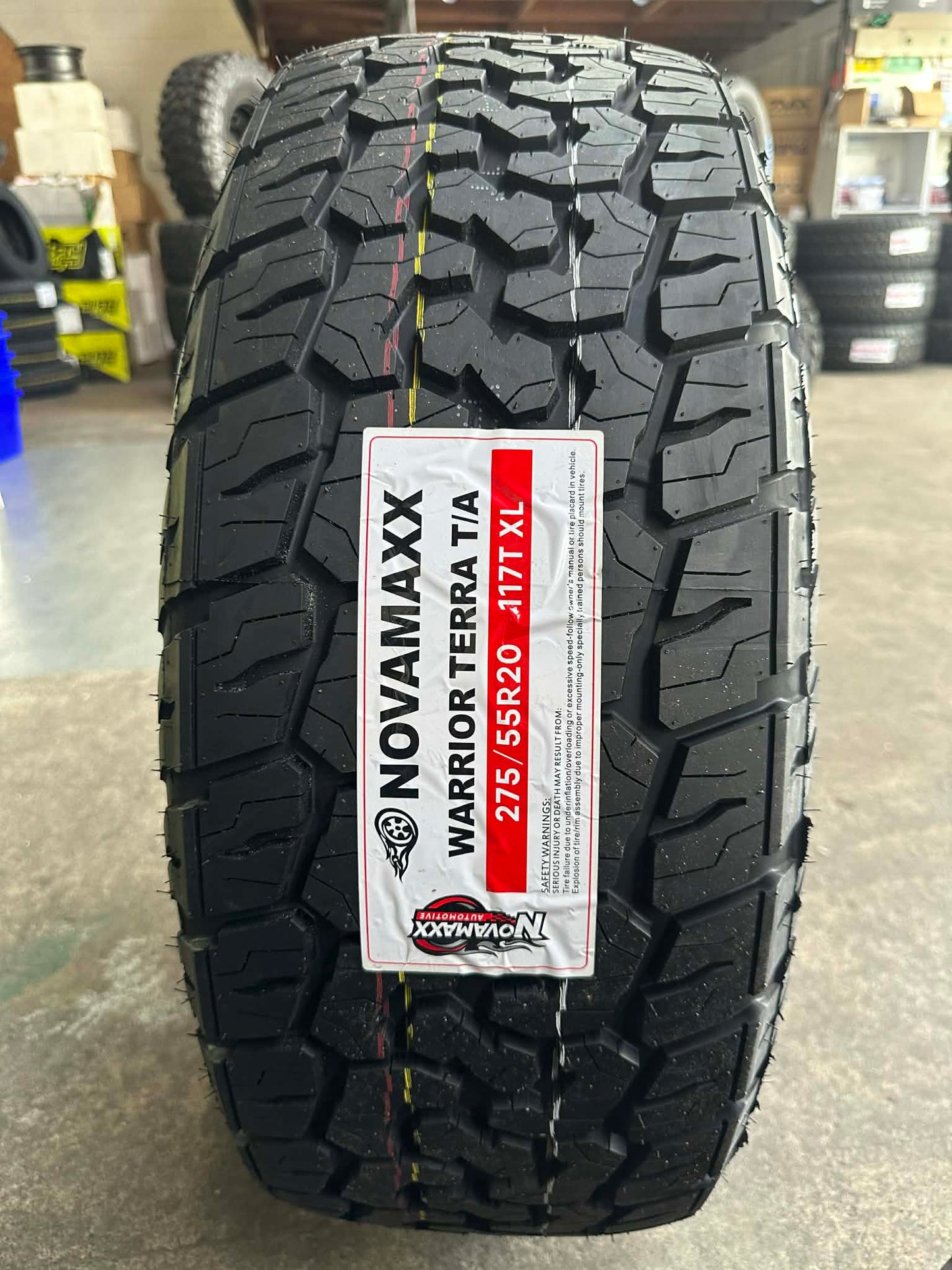275/55R20 NOVAMAXX A/T WARRIOR TERRA TYRE