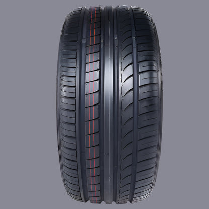 A black Austone SP-701 car tyre with tread pattern, designed for size 245/35R20.