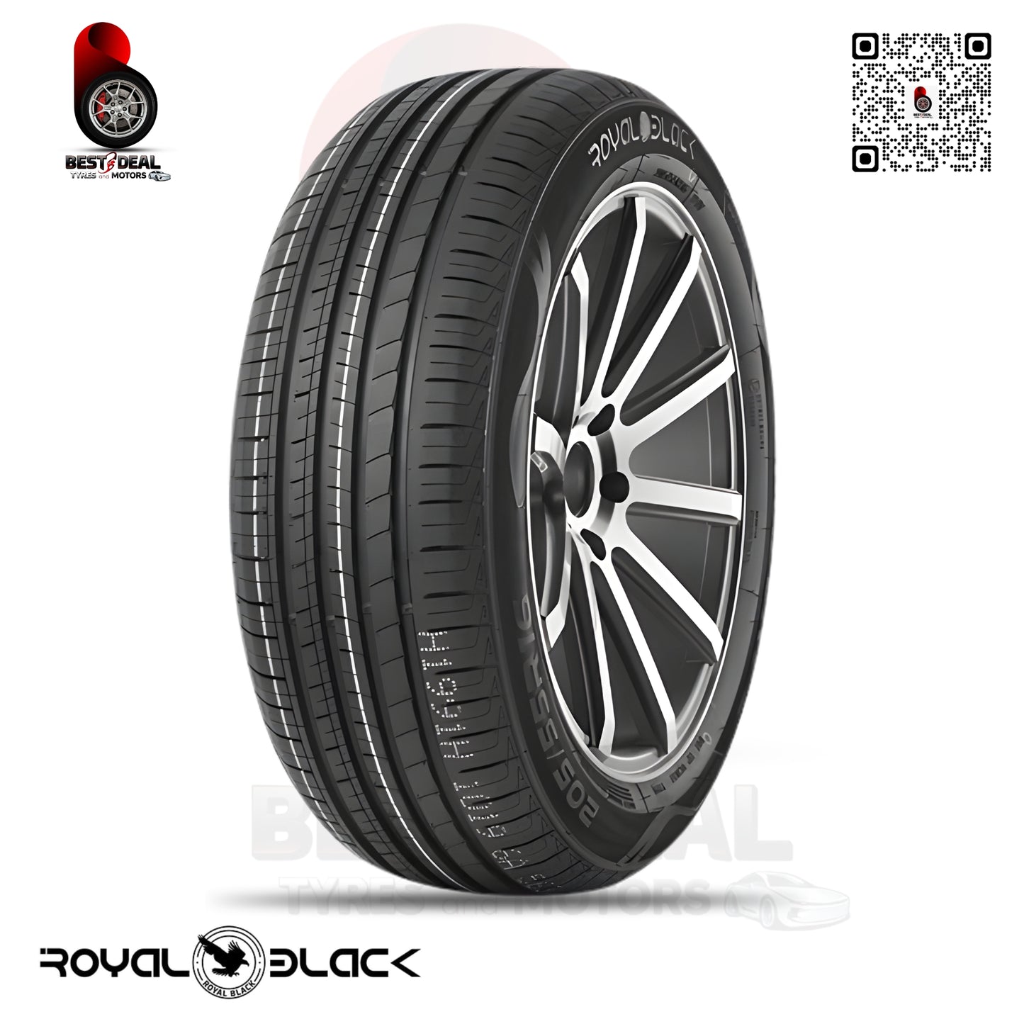 195/55R16 RoyalBlack Royal Mile Tyre – Sporty Handling & Comfortable Drive | Best Price NZ