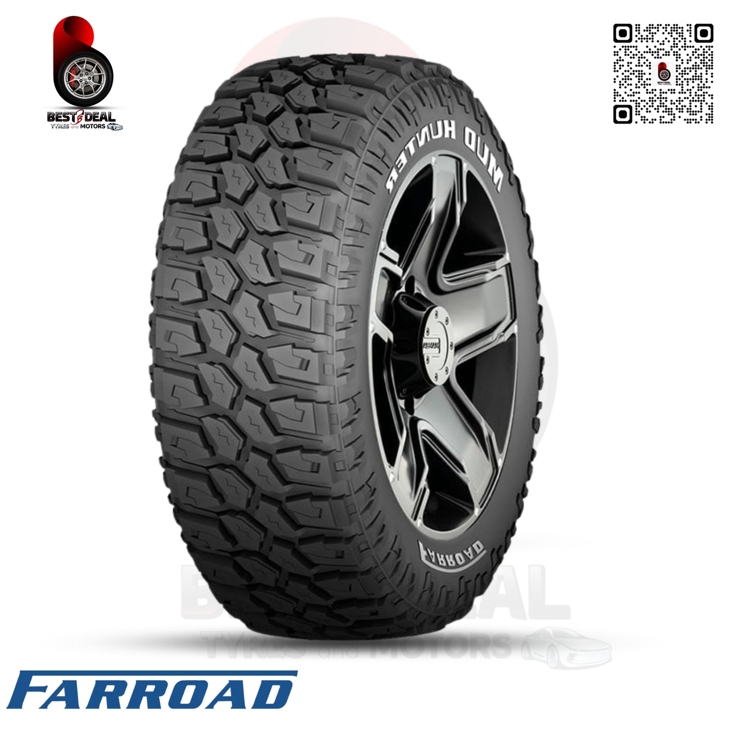 33X12.5R18 120Q Farroad Mud Hunter – Mud-Terrain | Lowest Price NZ