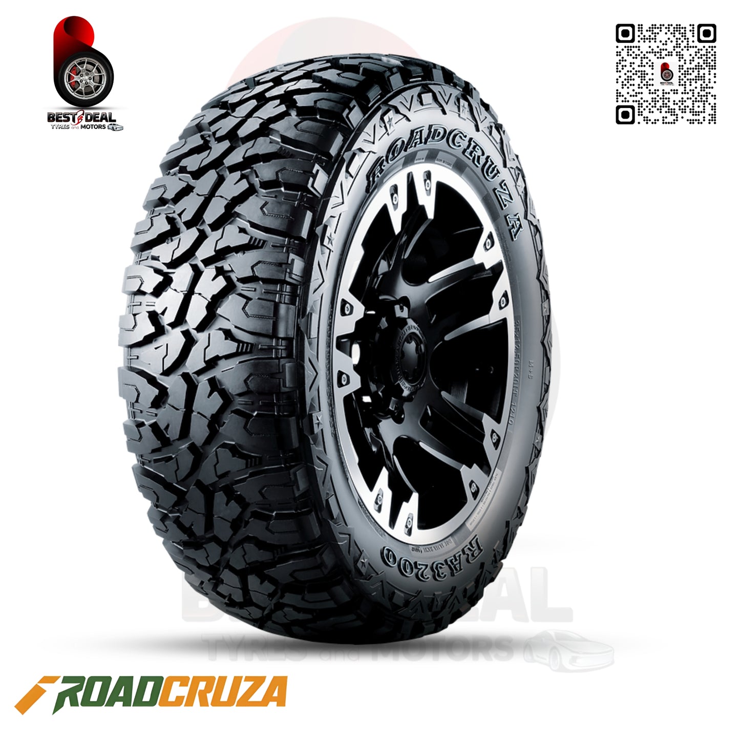 33X12.5R15 ROADCRUZA RA3200 MUD TYRE