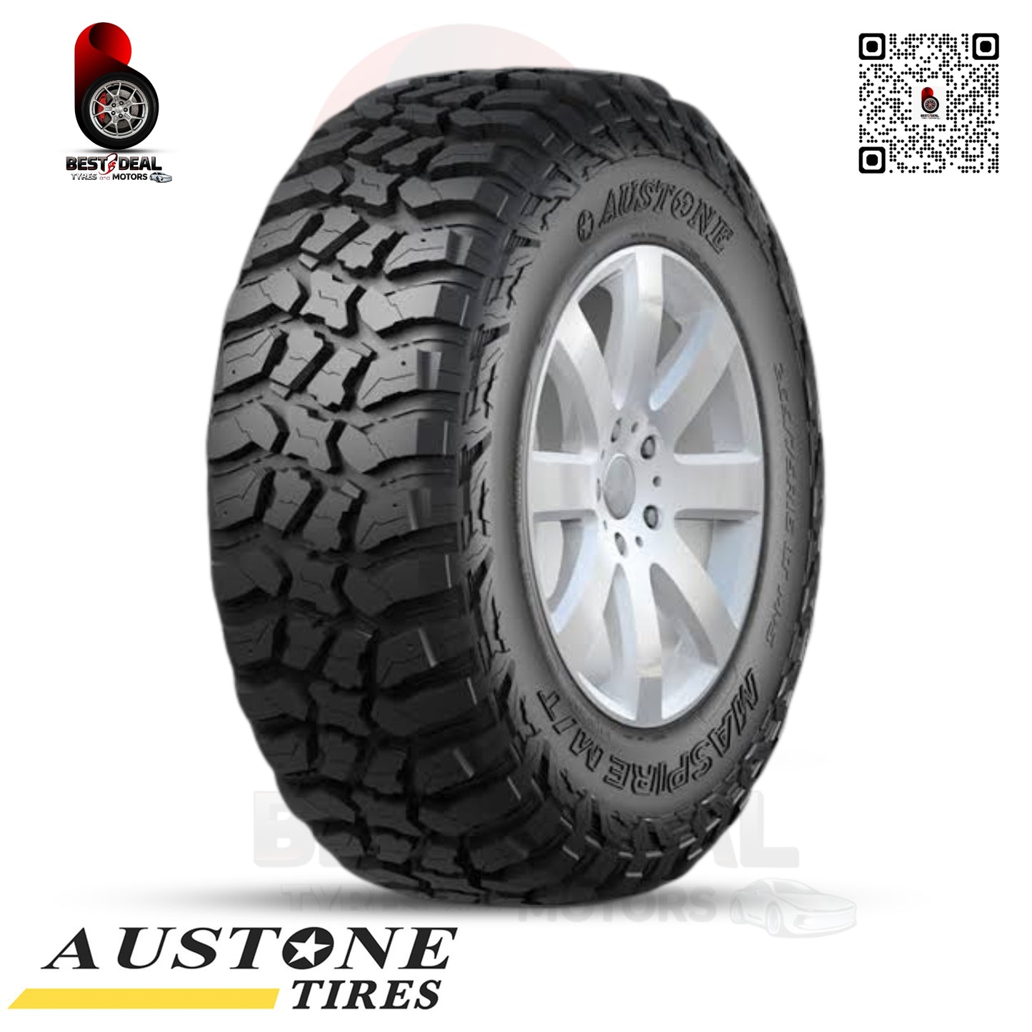 35x12.5R20 AUSTONE MASPIRE M/T TYRE