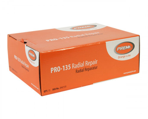 Radial Repair 203mm x 148mm Prema Orange PRO-135 (INDIVIDUAL PATCH)