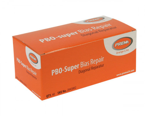 Bias Repairs 63mm x 63mm Prema Orange PBO-Super (Packet 40)