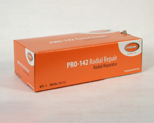 Radial Repair 260mm x 133mm Prema Orange PRO-142 (INDIVIDUAL PATCH)