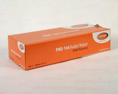 Radial Repair 328mm x 133mm Prema Orange PRO-144 (INDIVIDUAL PATCH)